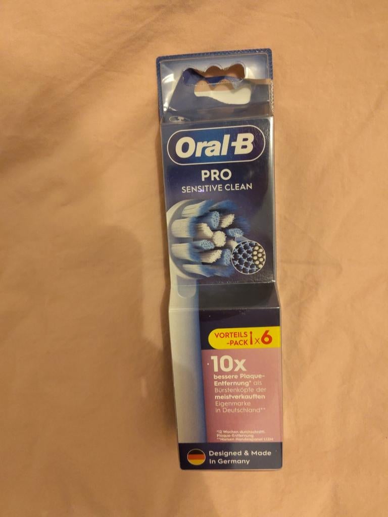 Vente pack de 6 têtes de brosse à dent OralB, Enlèvement