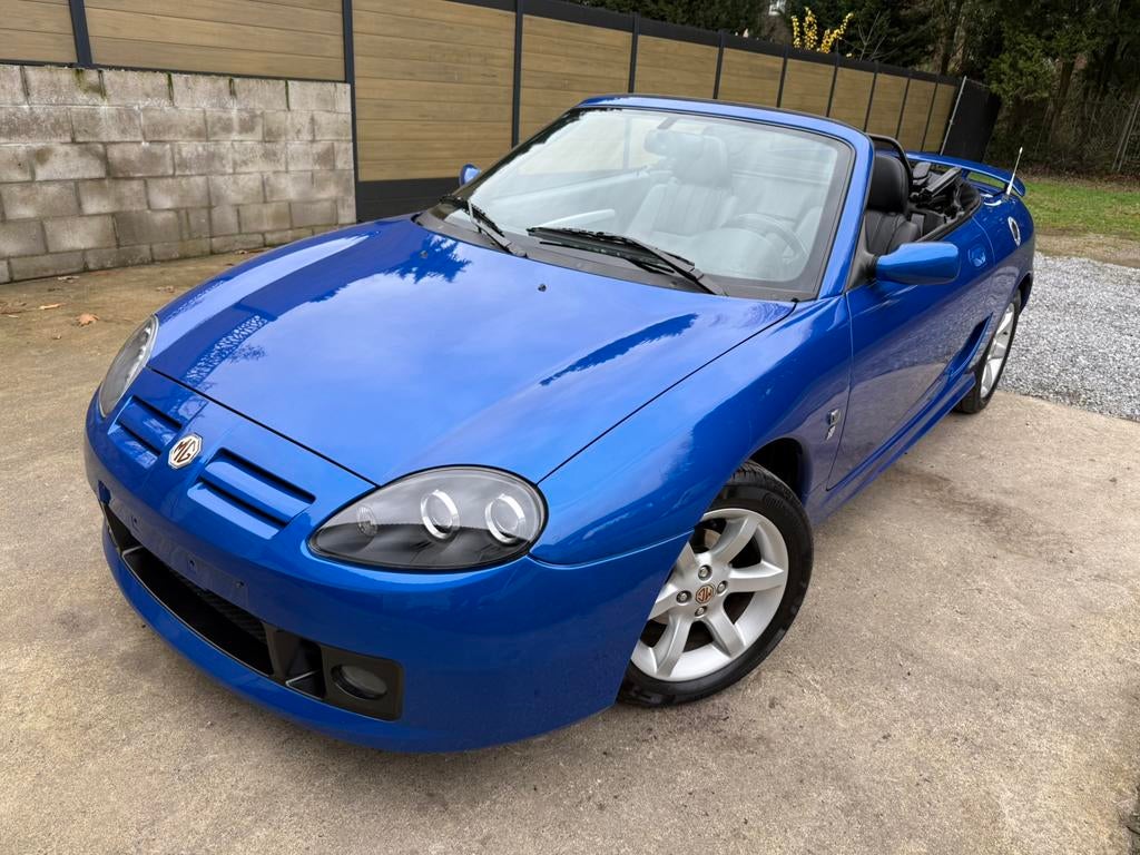 ✅Magnifique MG TF Cabrio🔥1,8i 16V🔥Moteur à l'arrière👌, Autos, MG, Achat, Entreprise, Noir, 2 portes