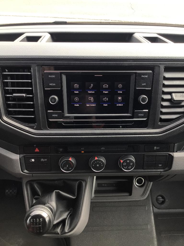 volkswagen crafter l3h3 140pk 2024 29000km 26950e ex, Auto's, Voorwielaandrijving, Stof, 4 cilinders, Volkswagen