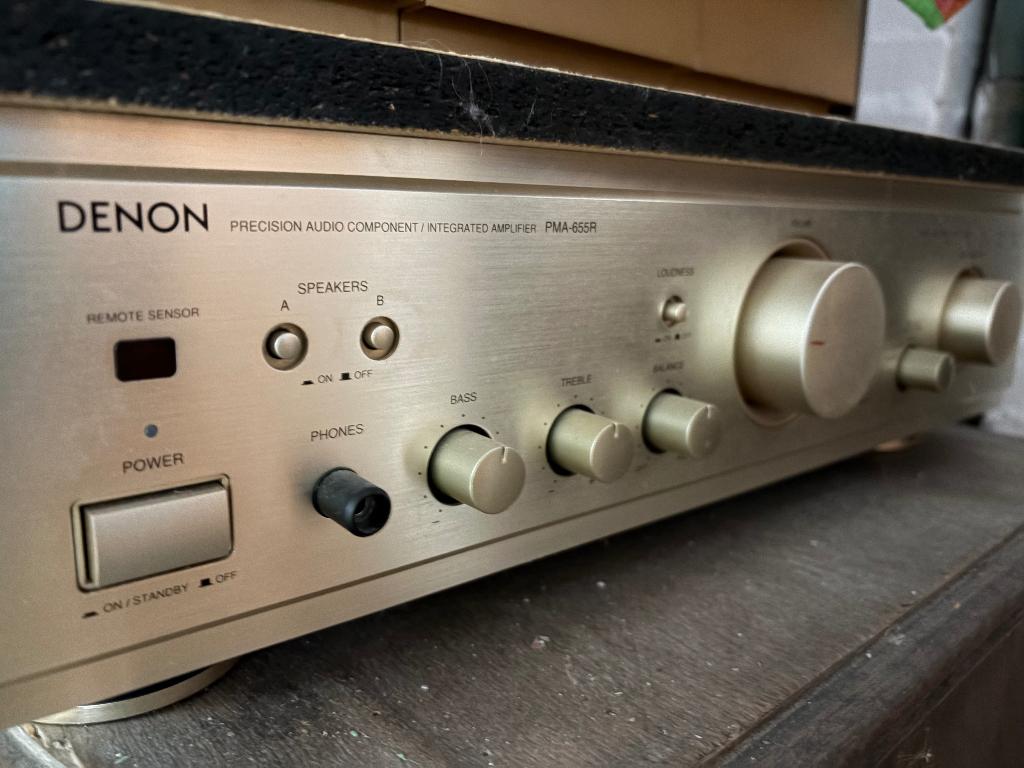 Lot Monitor Audio Speakers en Denon versterker, TV, Hi-fi & Vidéo, Chaîne Hi-fi, Utilisé, Haut-parleurs, Denon, Composants en vrac