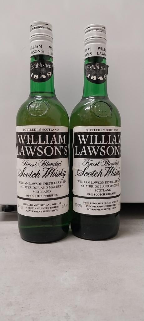 Flessen 1987 unsealed William Lawsons, Verzamelen, Glas en Drinkglazen, Ophalen