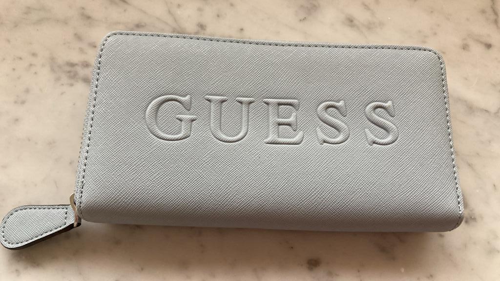 GUESS portemonnee, Handtassen en Accessoires, Portemonnees, Ophalen, Nieuw, Blauw, Guess