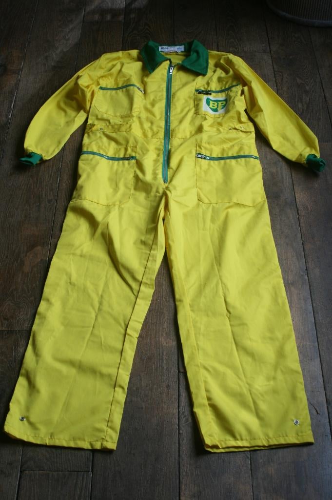 Vintage overall van BP (KLM werkkledij) nieuwstaat, Verzamelen, Ophalen, Zo goed als nieuw, Gebruiksvoorwerp