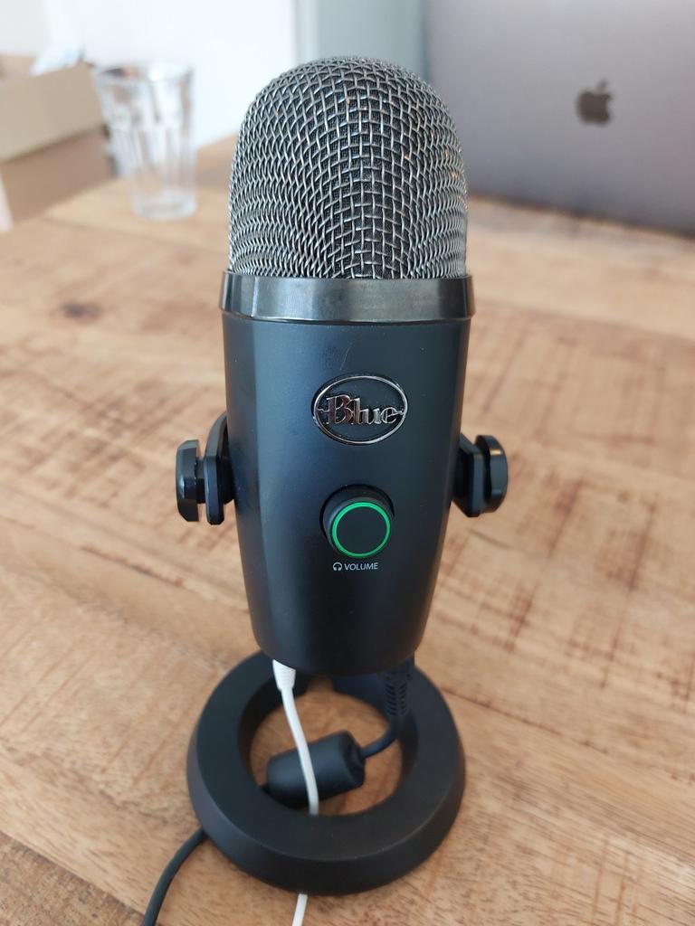 Logitech Blue Yeti Microfoon - Perfecte Staat, Muziek en Instrumenten, Ophalen of Verzenden, Zo goed als nieuw