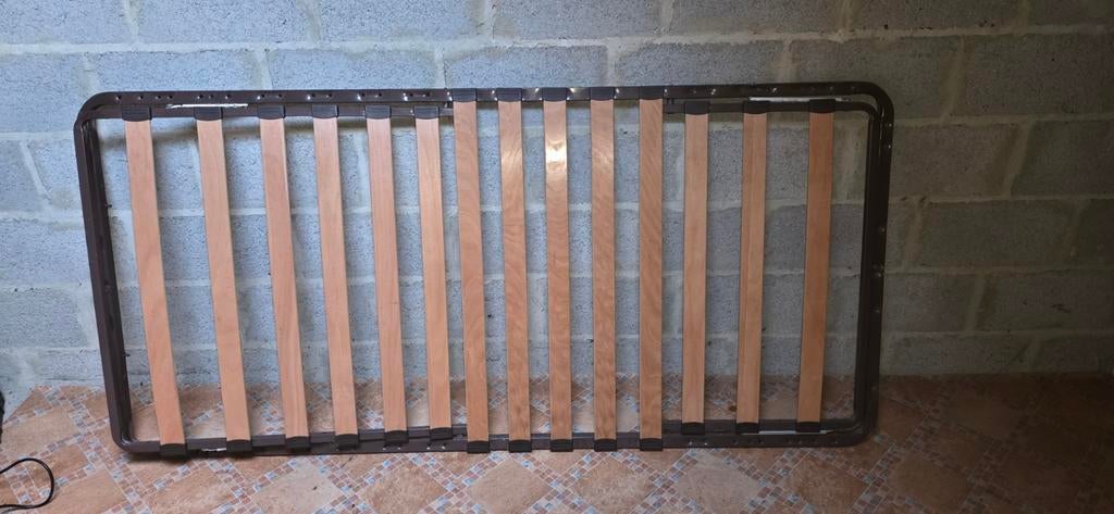 Lit  sommier, Maison & Meubles, Enlèvement, Réglable