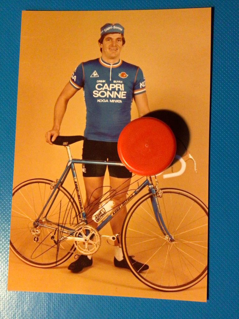 wielerfoto team capri sonne  koga miyata marc demeyer, Envoi, Comme neuf