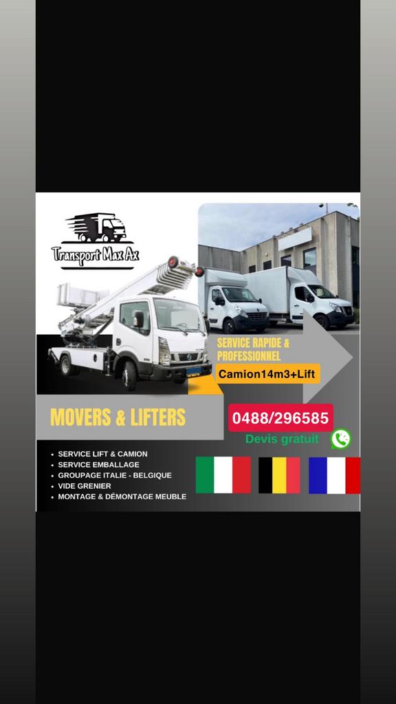 Transport déménagement, Offres d'emploi, Emplois | Chauffeurs