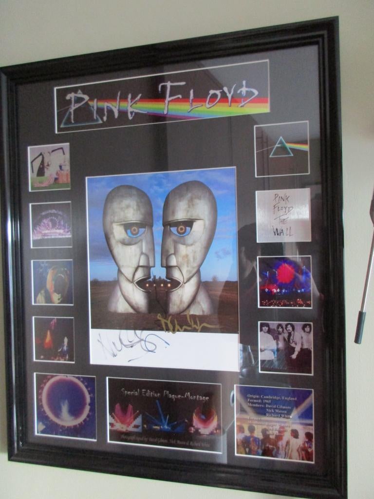 Pink Floyd - Origineel gesigneert, Ophalen of Verzenden