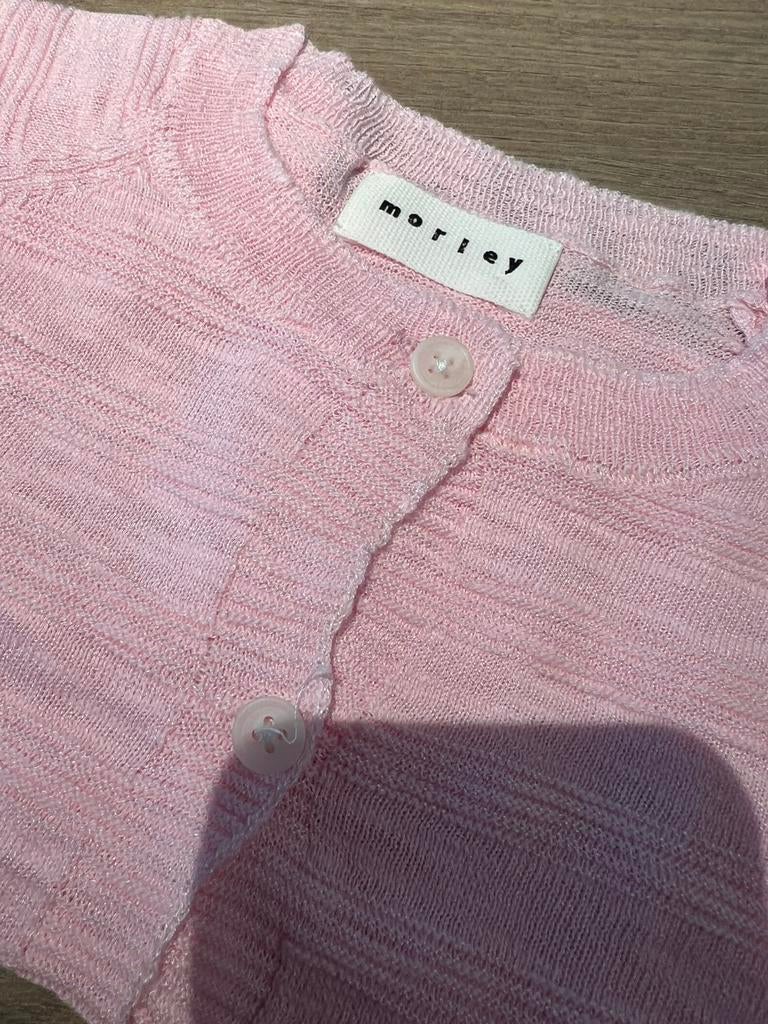 Morley, dun gilletje, zachtroze, 4jaar, nieuw, Enlèvement ou Envoi, Comme neuf