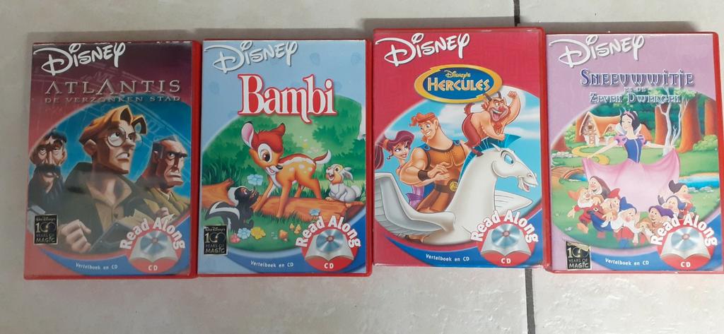 Disney vertelboek en cd aan 2 euro per stuk, Cd's en Dvd's, Ophalen of Verzenden