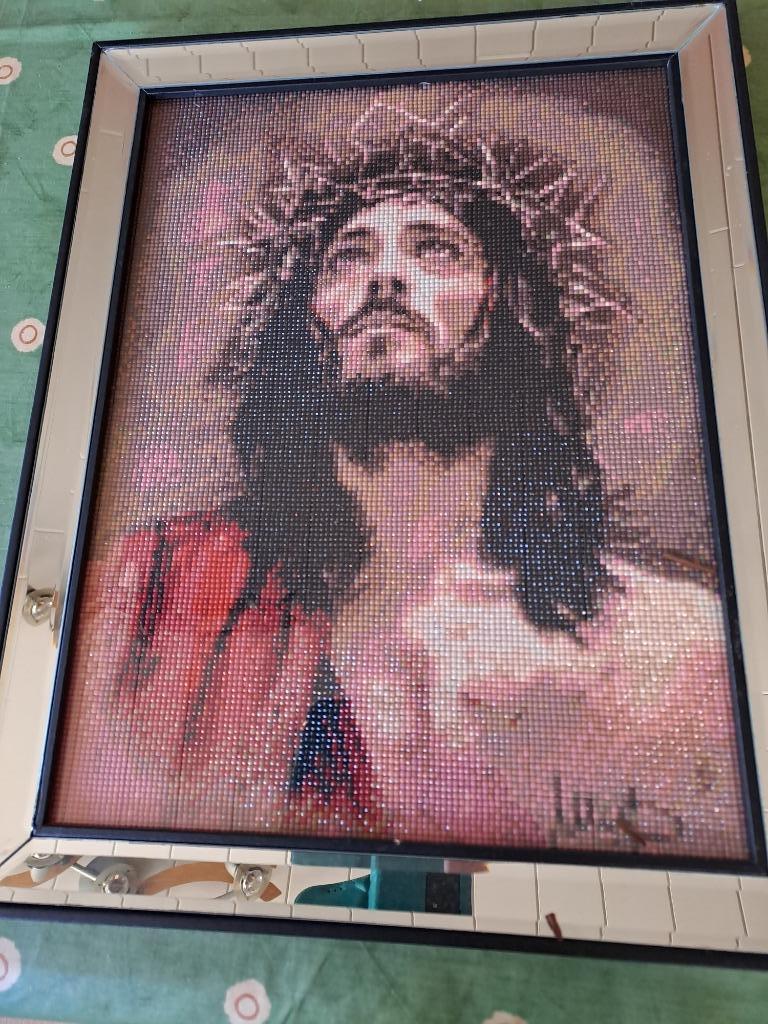 2 kaders religie, Antiek en Kunst, Antiek | Religieuze voorwerpen, Ophalen of Verzenden