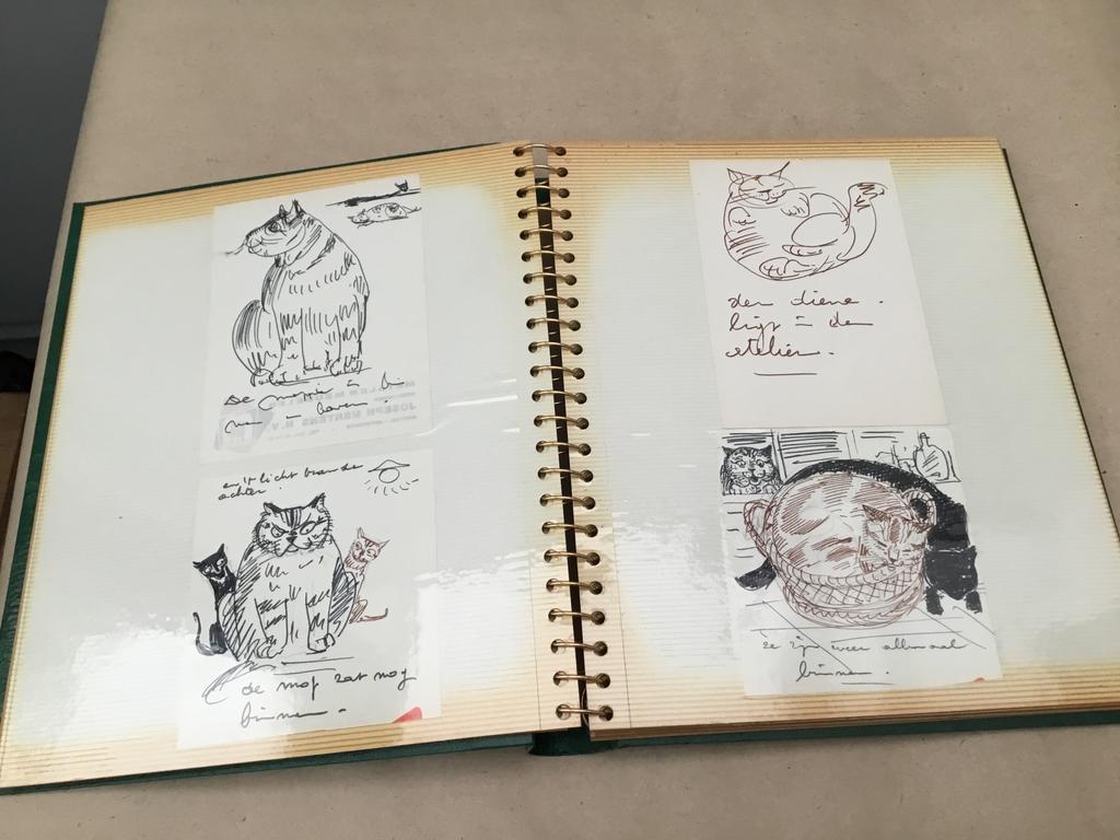 Album rare Gustaaf De Bruyne 30 petits croquis, Antiquités & Art, Enlèvement ou Envoi