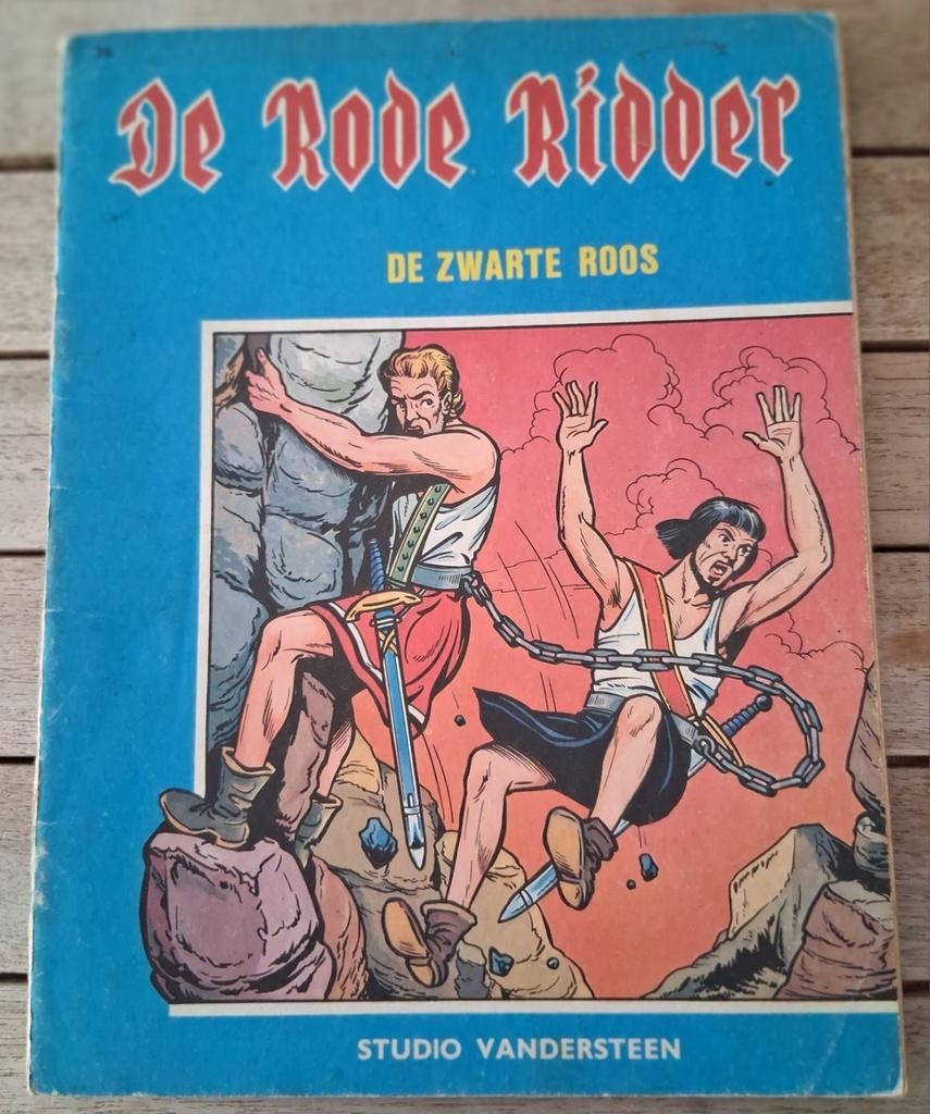 De Rode Ridder 36: De zwarte roos - 1ste druk, Ophalen of Verzenden, Gelezen