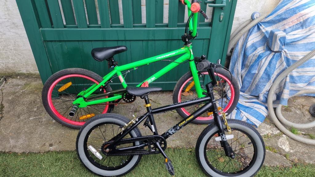 BMX Muddyfox Lithium 20" en volare freestyle 16", Ophalen, Gebruikt, Voetsteunen