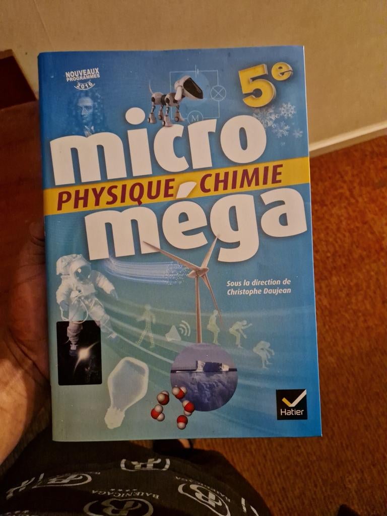 Livre physique et chimie 5ème secondaire, Livres, Enlèvement