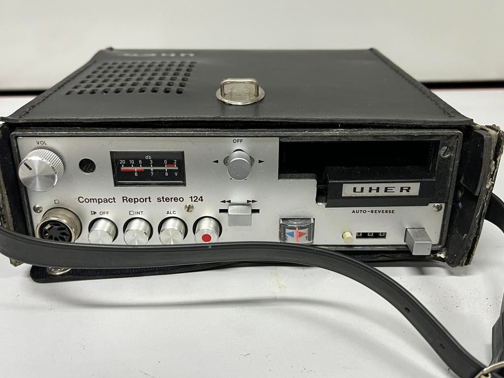 UHER Compact Report Stereo 124 — Pro-bandrecorder, Ophalen of Verzenden, Auto-reverse