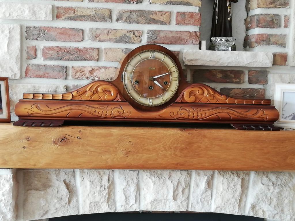 Horloge de cheminée HERMLE 5 tiges, Enlèvement