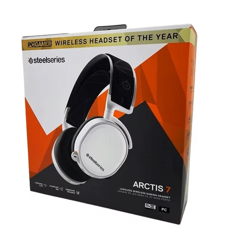SteelSeries Arctis 7 Gaming Headset - PC, Nieuw, Ophalen of Verzenden, Draadloos, Gaming headset