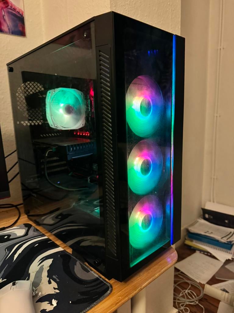 Pc gamer, Informatique & Logiciels, Ordinateurs de bureau, Utilisé, Inconnu, SSD, 16 GB, Gaming, Enlèvement ou Envoi