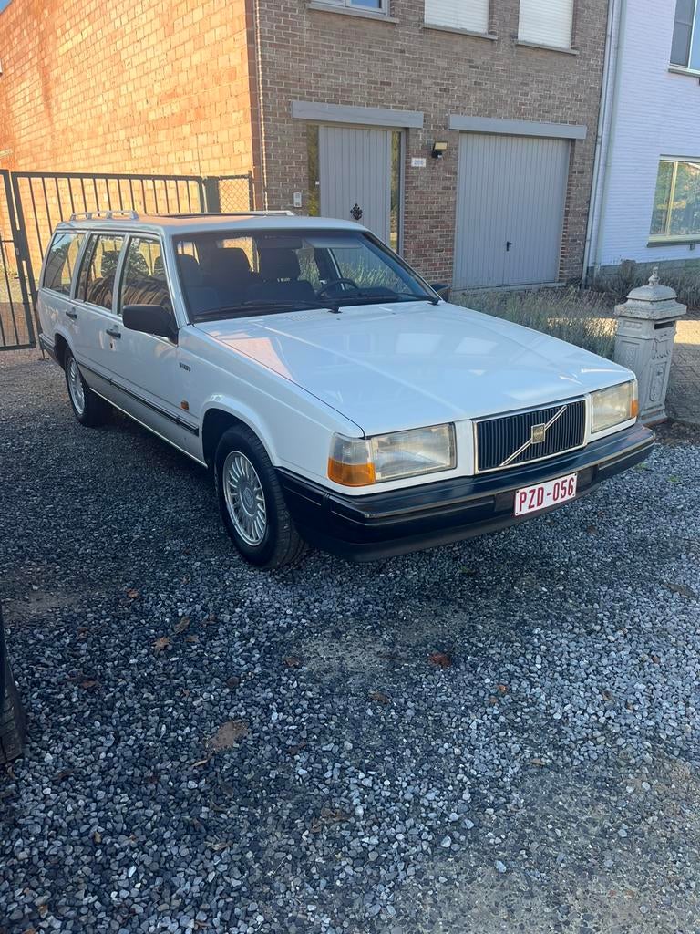 Mooie Volvo 745GL uit 1989 te koop met red block en injectie, Auto's, Bluetooth, Particulier, Volvo, Te koop