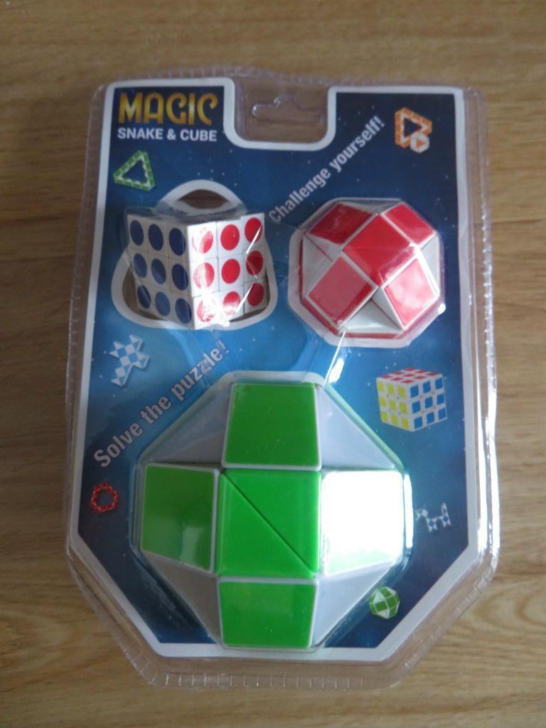 Magic snake & cube, Ophalen of Verzenden, Nieuw, Rubik's of 3D-puzzel