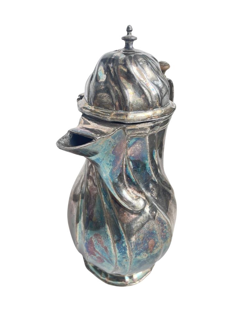 Pichet Antique Allemand du 19ème Siècle avec Cachet Ange, Antiquités & Art, Enlèvement ou Envoi, Argent