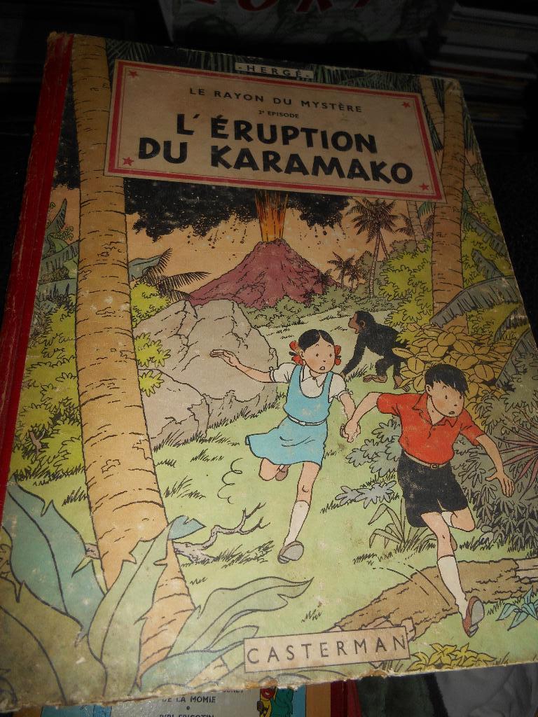 L' éruption de Karamoko eo ( les av de Jo, Zette et jocko), Enlèvement ou Envoi