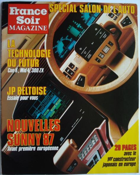 Nissan gamme 1987 Brochure Catalogue Prospekt, Livres, Autos | Brochures & Magazines, Utilisé, Nissan, Envoi