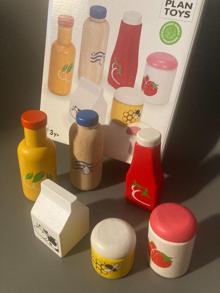 Alimentation et boissons en bois Plan Toys, Enlèvement, Utilisé, Meuble ou Kitchenette