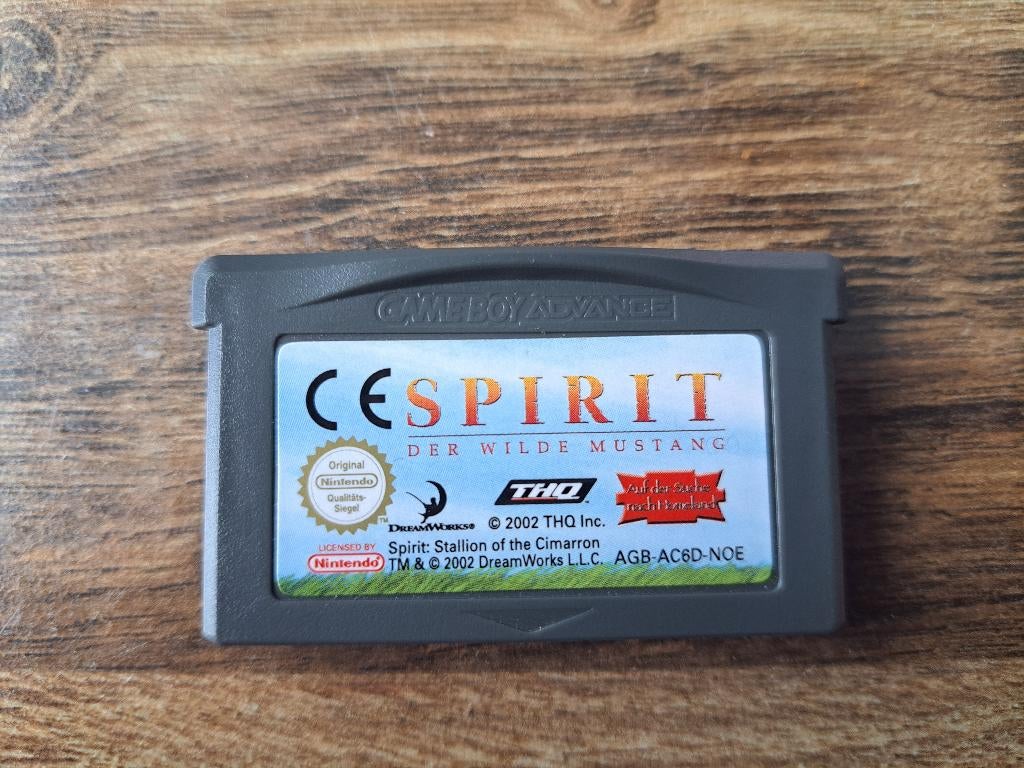 Mustang Spirit of the Wild pour Nintendo GameBoy Advance, Consoles de jeu & Jeux vidéo, Enlèvement ou Envoi, 1 joueur, Jeu de rôle (Role Playing Game)