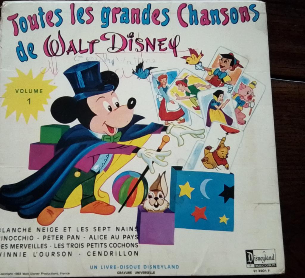 Disques pour enfants Samsong de Nencioli & Rondes & Disney, Ophalen of Verzenden, Gebruikt, Muziek
