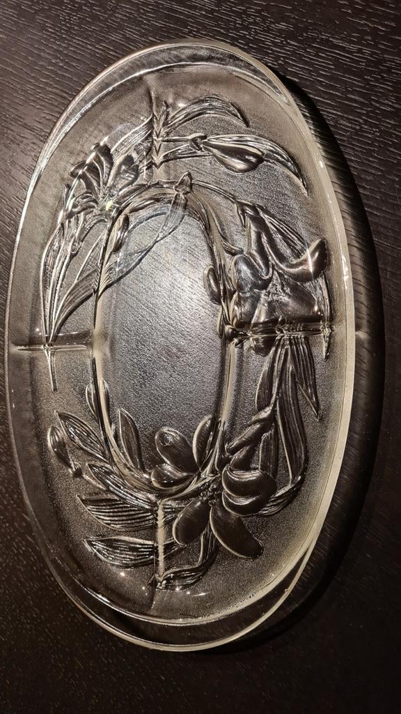 Plat pour apéritifs en verre neuf, Enlèvement, Verre