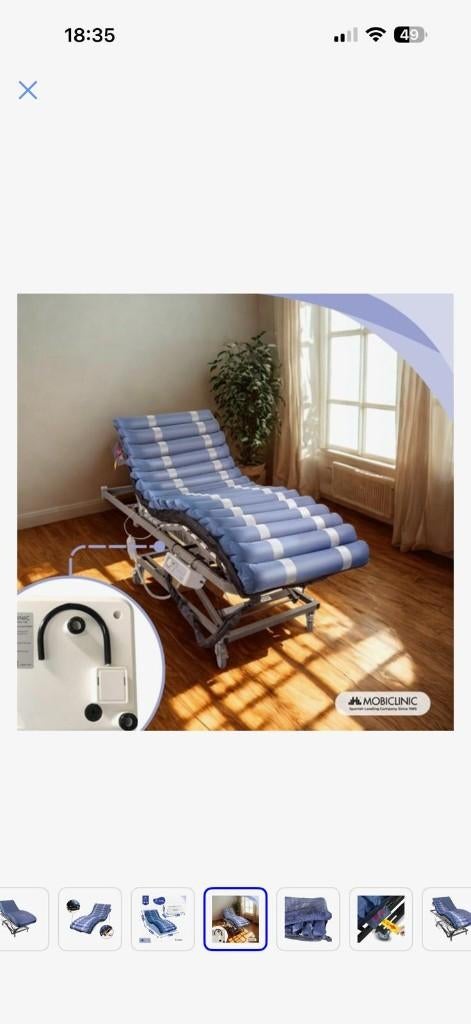 Nieuwe alternerende matras, Ophalen, Nieuw