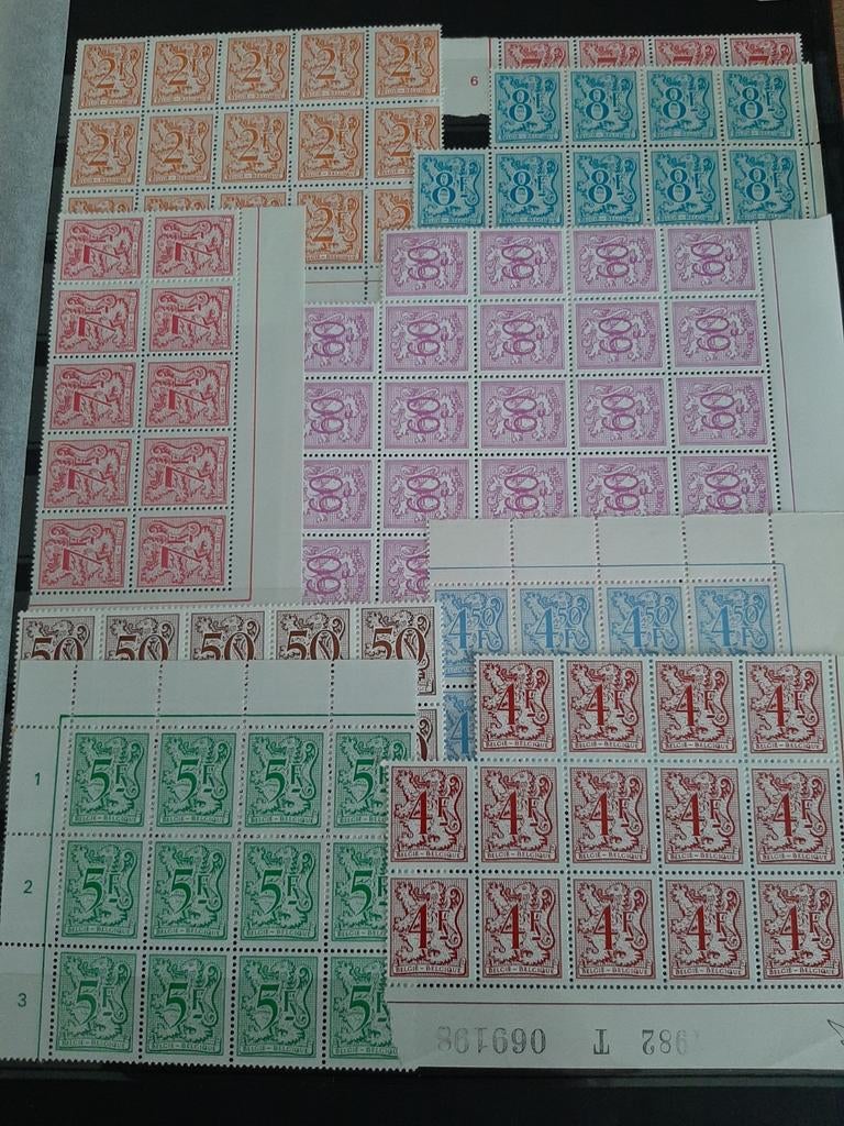 Lion héraldique, parfait état dans album 4896bfr/120€ -60%, Sans timbre, Neuf, Non oblitéré, Art