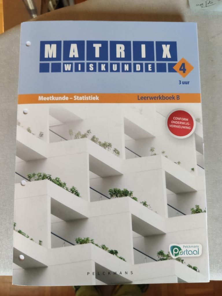 Leerwerkboek B Meetkunde -Statistiek, Neuf, Enlèvement, Secondaire, Pelckmans