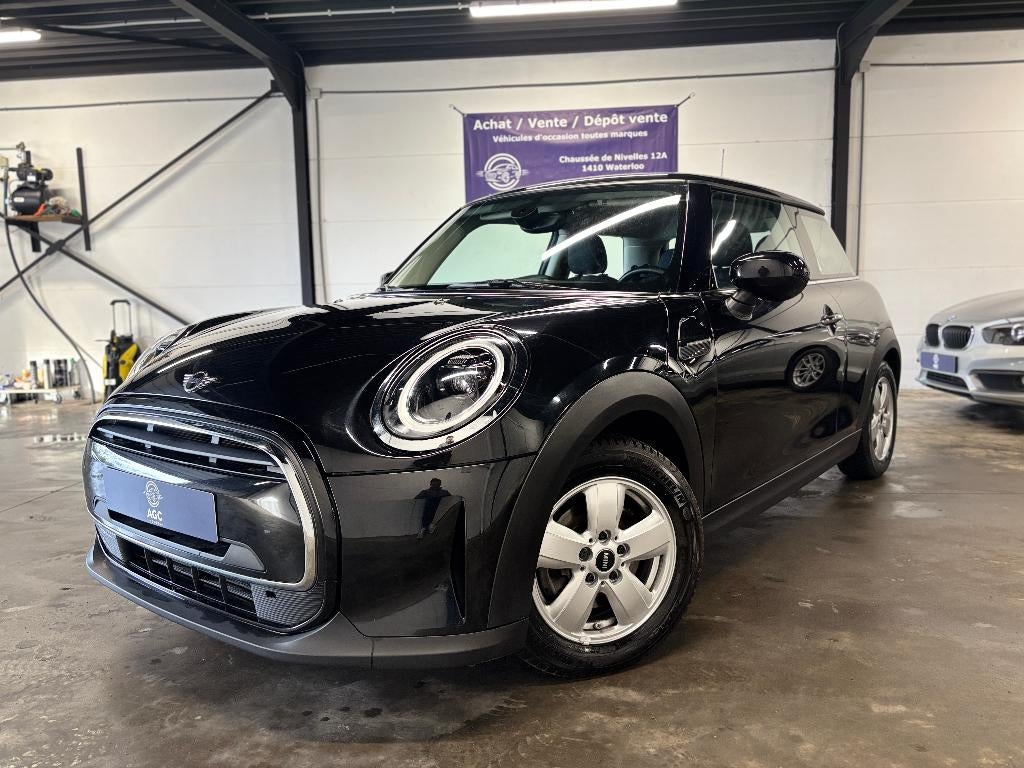 Mini 1.5 Cooper Euro 6D  3P 136cv, Auto's, Mini, 4 zetels, Stof, Zwart, Bedrijf
