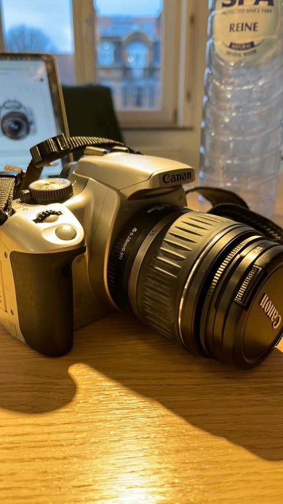 Canon EOS Digitial Rebel XTi EF-S 18-55mm f/3.5-5.6 Lens, TV, Hi-fi & Vidéo, Appareils photo analogiques, Utilisé, Canon, Enlèvement