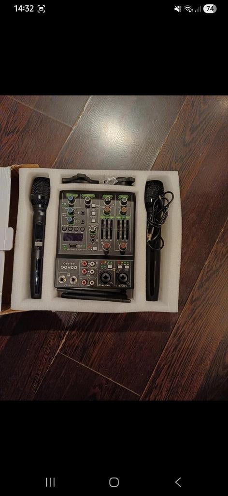 Professional wireless mixer, Ophalen of Verzenden