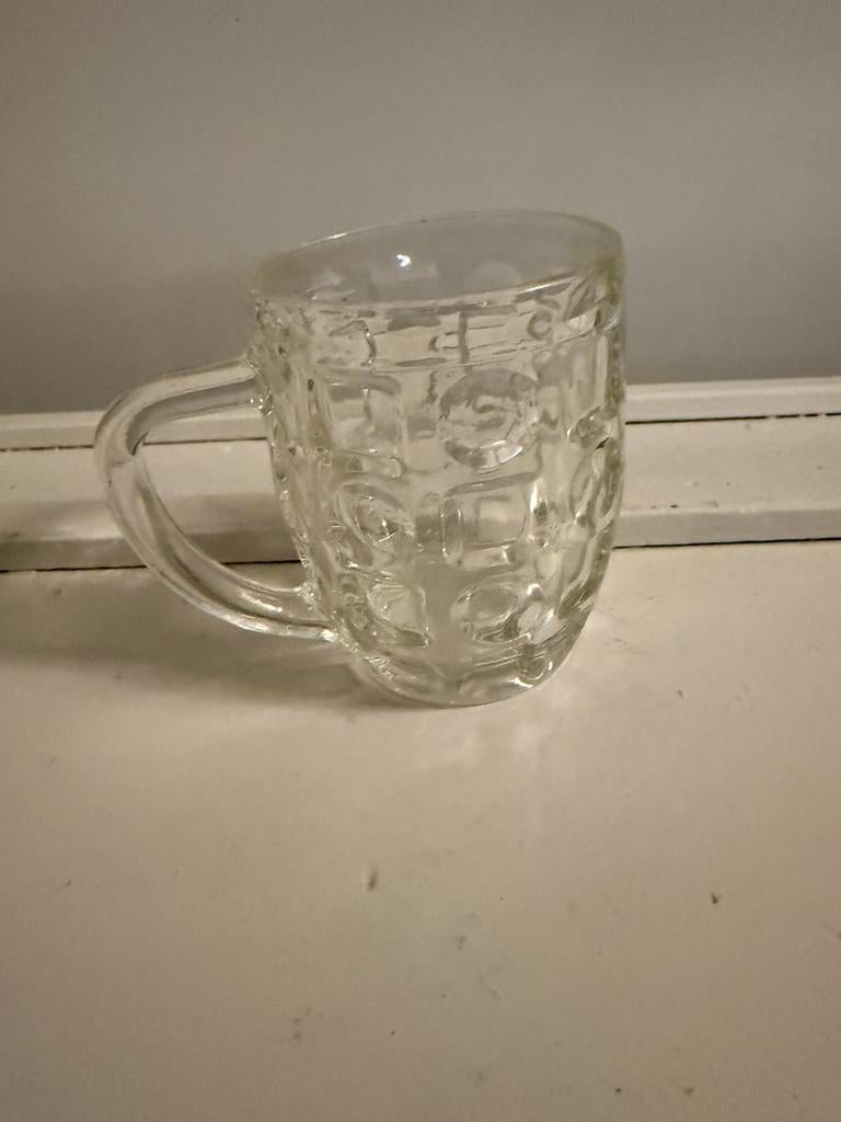 Bierglas met handvat, Verzamelen, Ophalen of Verzenden, Zo goed als nieuw, Bierglas