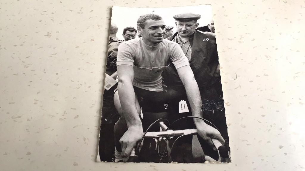 Postkaart Rik van Looy (x2a), Verzamelen, Ophalen of Verzenden, Gebruikt, Overige onderwerpen, Foto