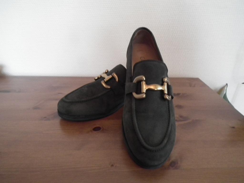 Chaussures pour femme (Gabor) pointure 40,5, Gabor, Comme neuf, Vert, Chaussures basses