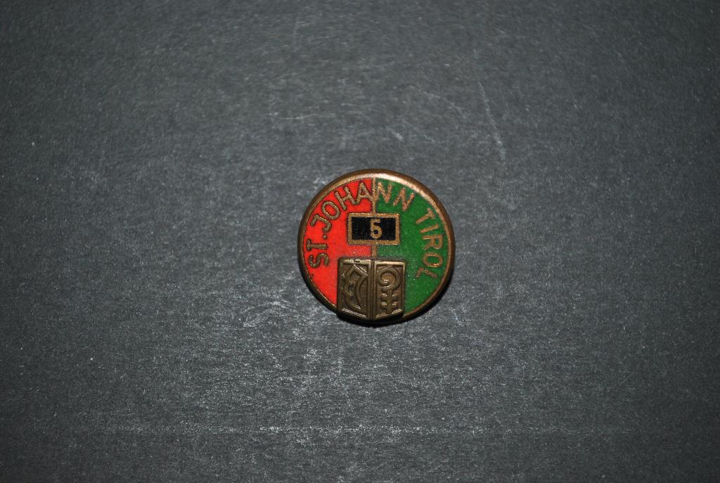 Autriche Epinglette St. Johann Tirol, Collections, Broches, Pins & Badges, Envoi