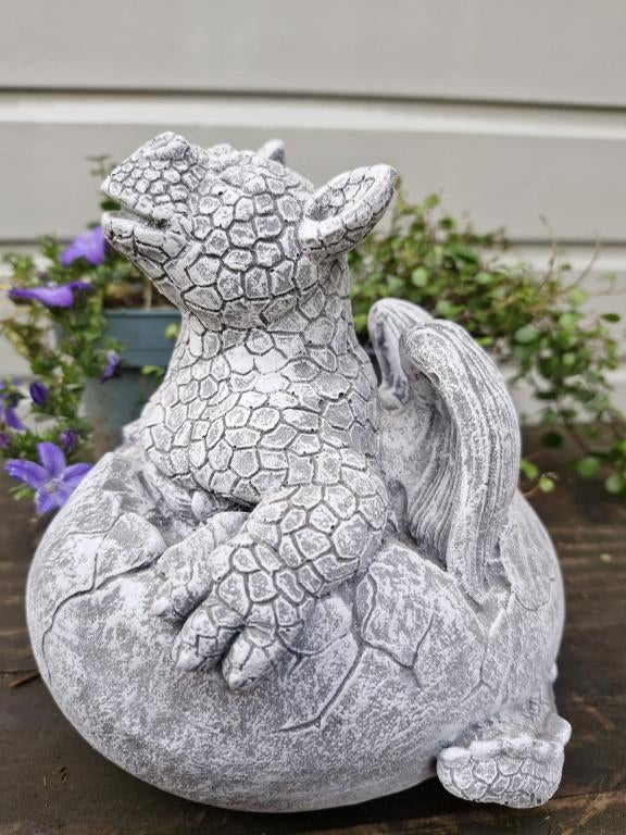 draak binnen en buiten beeld, Jardin & Terrasse, Statues de jardin, Neuf, Béton, Enlèvement ou Envoi