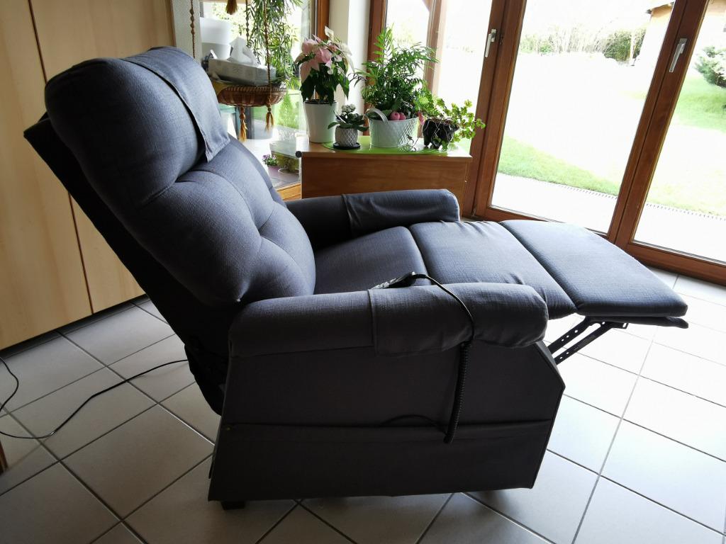Fauteuil releveur Confort Classic 2 moteurs de marque Golden, Maison & Meubles, 75 à 100 cm, Tissus, Comme neuf, Enlèvement