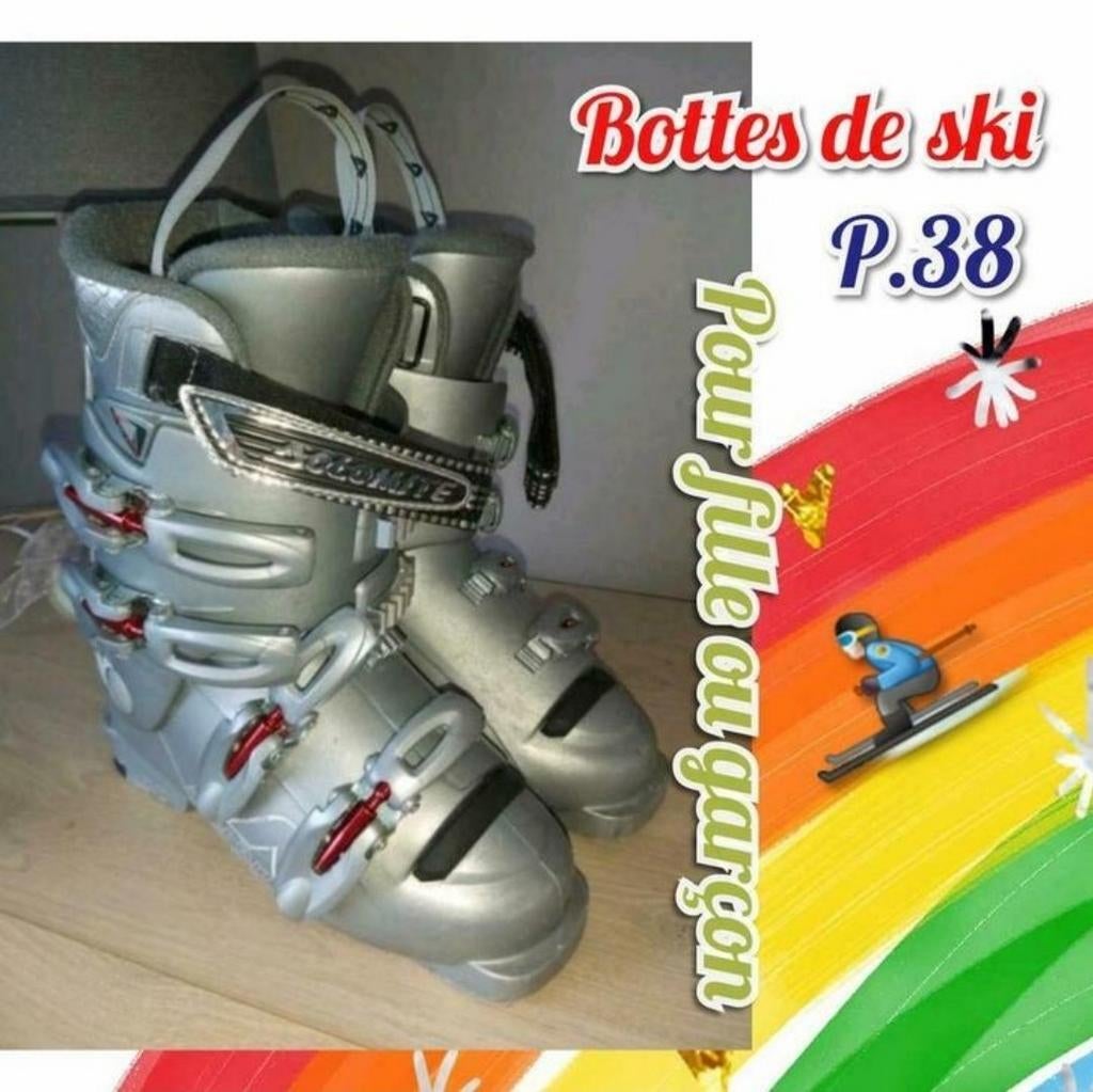 Bottes de ski -grise-Dolomite-T.282 mm, Overige merken, Gebruikt, Schoenen, Ophalen of Verzenden