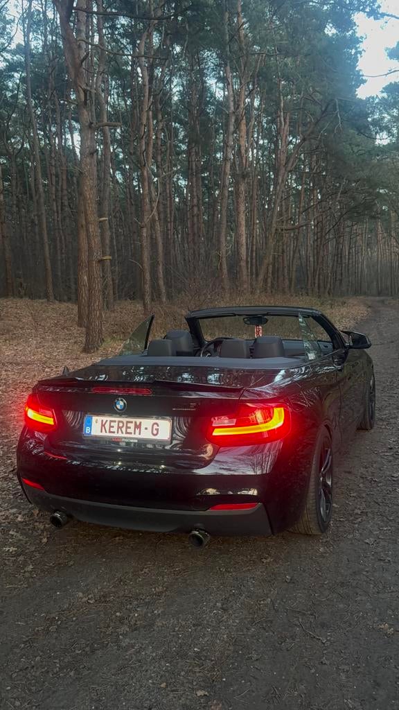 BMW 220i Cabrio Stage 2+ | Automaat | Eibach | Extra velgen, Auto's, BMW, Automaat, 4 zetels, Achterwielaandrijving, 4 cilinders