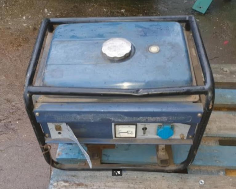 Aggregaat benzine, Ophalen, Gebruikt, Benzine