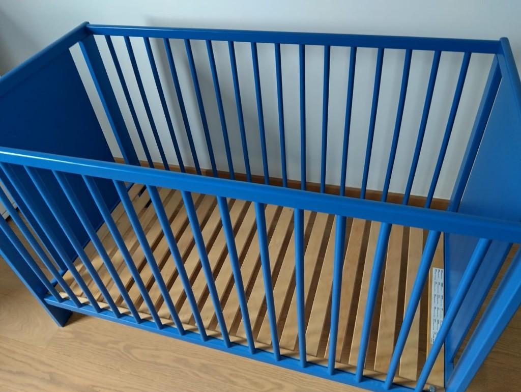 lit bébé, Maison & Meubles, Enlèvement, Réglable en hauteur, Comme neuf