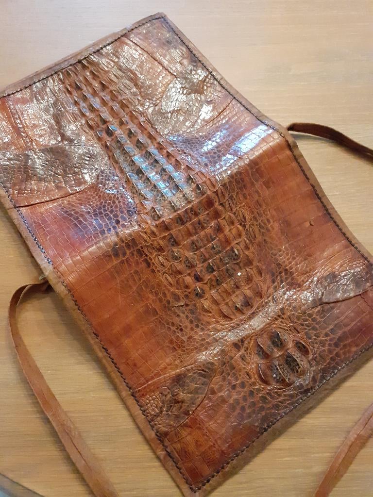 handtas, Ophalen, Gebruikt, Bruin, Schoudertasje