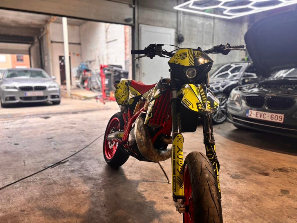 Beta 300rr supermoto, Motoren, Ophalen